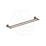 Bella Vista Mica Heritage 600/800mm Round Double Towel Rail Stainless Steel Cut to Size Variant Colour Available