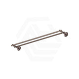 Bella Vista Mica Heritage 600/800mm Round Double Towel Rail Stainless Steel Cut to Size Variant Colour Available