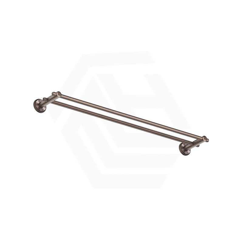Bella Vista Mica Heritage 600/800mm Round Double Towel Rail Stainless Steel Cut to Size Variant Colour Available