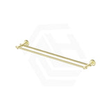 Bella Vista Mica Heritage 600/800mm Round Double Towel Rail Stainless Steel Cut to Size Variant Colour Available