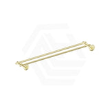 Bella Vista Mica Heritage 600/800mm Round Double Towel Rail Stainless Steel Cut to Size Variant Colour Available