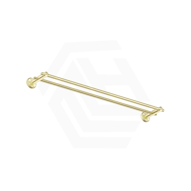 Bella Vista Mica Heritage 600/800mm Round Double Towel Rail Stainless Steel Cut to Size Variant Colour Available