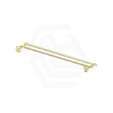 Bella Vista Mica Heritage 600/800mm Round Double Towel Rail Stainless Steel Cut to Size Variant Colour Available