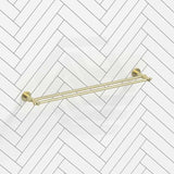 Bella Vista Mica Heritage 600/800mm Round Double Towel Rail Stainless Steel Cut to Size Variant Colour Available
