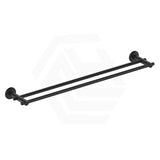 Bella Vista Mica Heritage 600/800mm Round Double Towel Rail Stainless Steel Cut to Size Variant Colour Available