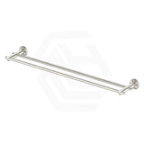 Bella Vista Mica Heritage 600/800mm Round Double Towel Rail Stainless Steel Cut to Size Variant Colour Available