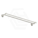 Bella Vista Mica Heritage 600/800mm Round Double Towel Rail Stainless Steel Cut to Size Variant Colour Available