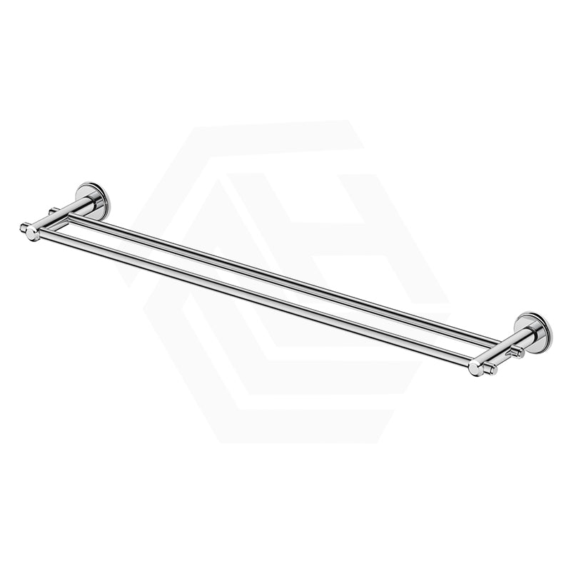 Bella Vista Mica Heritage 600/800mm Round Double Towel Rail Stainless Steel Cut to Size Variant Colour Available