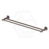 Bella Vista Mica Heritage 600/800mm Round Double Towel Rail Stainless Steel Cut to Size Variant Colour Available