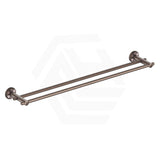 Bella Vista Mica Heritage 600/800mm Round Double Towel Rail Stainless Steel Cut to Size Variant Colour Available