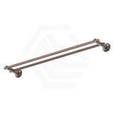 Bella Vista Mica Heritage 600/800mm Round Double Towel Rail Stainless Steel Cut to Size Variant Colour Available
