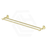 Bella Vista Mica Heritage 600/800mm Round Double Towel Rail Stainless Steel Cut to Size Variant Colour Available