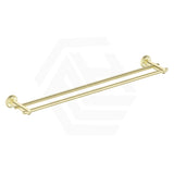 Bella Vista Mica Heritage 600/800mm Round Double Towel Rail Stainless Steel Cut to Size Variant Colour Available
