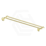 Bella Vista Mica Heritage 600/800mm Round Double Towel Rail Stainless Steel Cut to Size Variant Colour Available