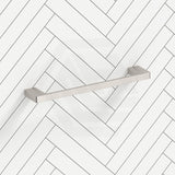Bella Vista Milos 400/600/800mm Stainless Steel Single Towel Rail - Colour Available