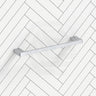 Bella Vista Milos 400/600/800mm Stainless Steel Single Towel Rail - Colour Available