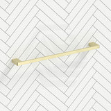 Bella Vista Milos 400/600/800mm Stainless Steel Single Towel Rail - Colour Available