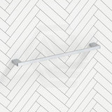 Bella Vista Milos 400/600/800mm Stainless Steel Single Towel Rail - Colour Available