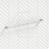 Bella Vista Milos 400/600/800mm Stainless Steel Single Towel Rail - Colour Available