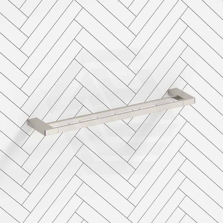 Bella Vista Milos 400/600/800mm Double Towel Rail Stainless Steel - Colour Available
