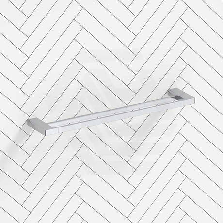 Bella Vista Milos 400/600/800mm Double Towel Rail Stainless Steel - Colour Available