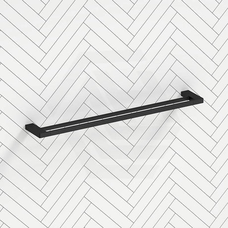 Bella Vista Milos 400/600/800mm Double Towel Rail Stainless Steel - Colour Available