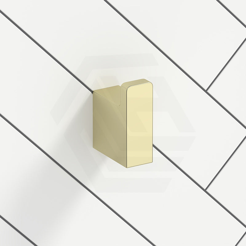 Bella Vista Milos Stainless Steel Single Robe Hook - Colour Available