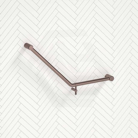 Bella Vista Mica Care 450x650mm 45° Stainless Steel Ambulant Grab Rail Available In Colors
