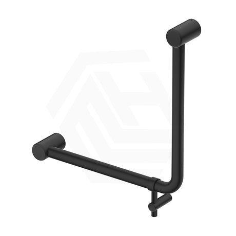 Bella Vista Mica Care 450x450mm Curved 90° Stainless Steel Ambulant Grab Rail Available In Colors