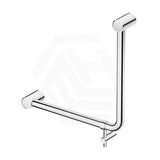 Bella Vista Mica Care 450x450mm Curved 90° Stainless Steel Ambulant Grab Rail Available In Colors