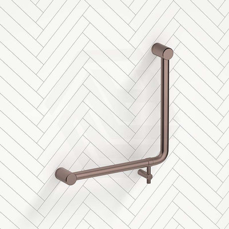 Bella Vista Mica Care 450x450mm Curved 90° Stainless Steel Ambulant Grab Rail Available In Colors