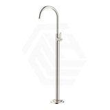 Bella Vista Mica Heritage Stainless Steel Freestanding Bath Spout & Mixer Brushed Nickel