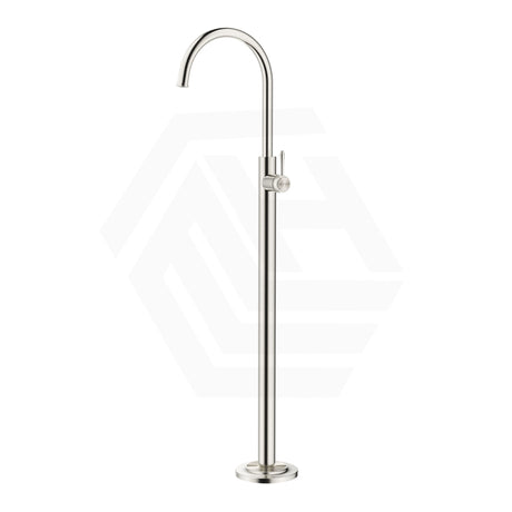Bella Vista Mica Heritage Stainless Steel Freestanding Bath Spout & Mixer Brushed Nickel