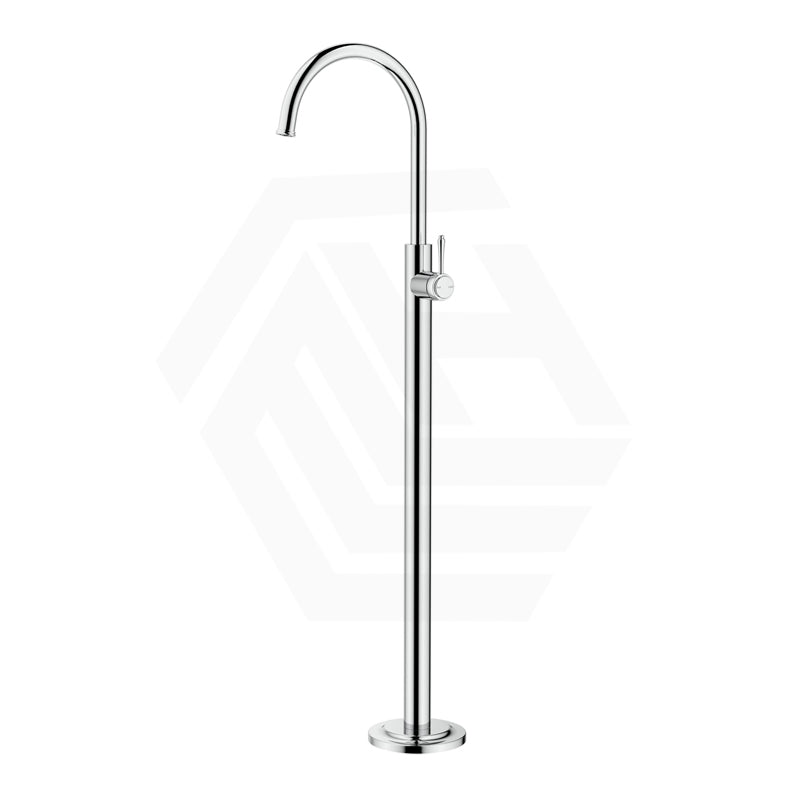 Bella Vista Mica Heritage Stainless Steel Freestanding Bath Spout & Mixer Chrome