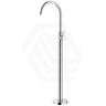 Bella Vista Mica Freestanding Stainless Steel Floor Mounted Bath Spout with Mixer Variant Colors Available