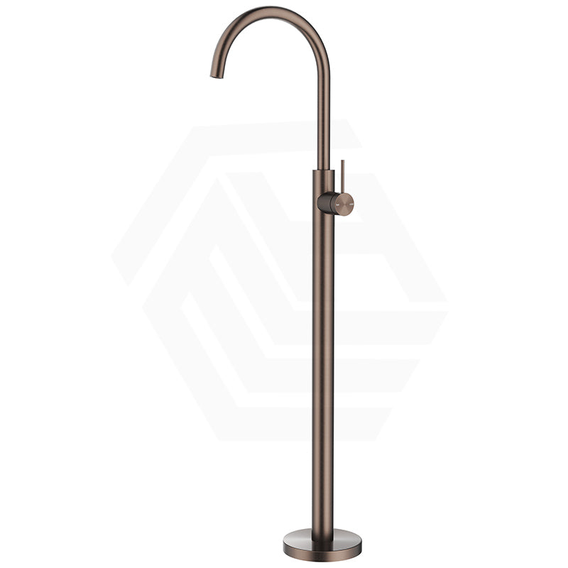Bella Vista Mica Freestanding Stainless Steel Floor Mounted Bath Spout with Mixer Variant Colors Available