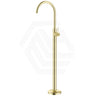 Bella Vista Mica Freestanding Stainless Steel Floor Mounted Bath Spout with Mixer Variant Colors Available