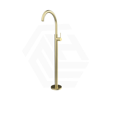 Bella Vista Mica Freestanding Stainless Steel Floor Mounted Bath Spout with Mixer Variant Colors Available