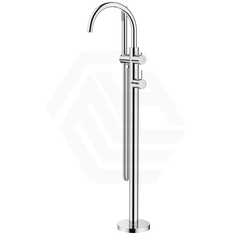Bella Vista Mica Freestanding Stainless Steel Bath Spout with Mixer and Handheld Shower Set Variant Colours Available