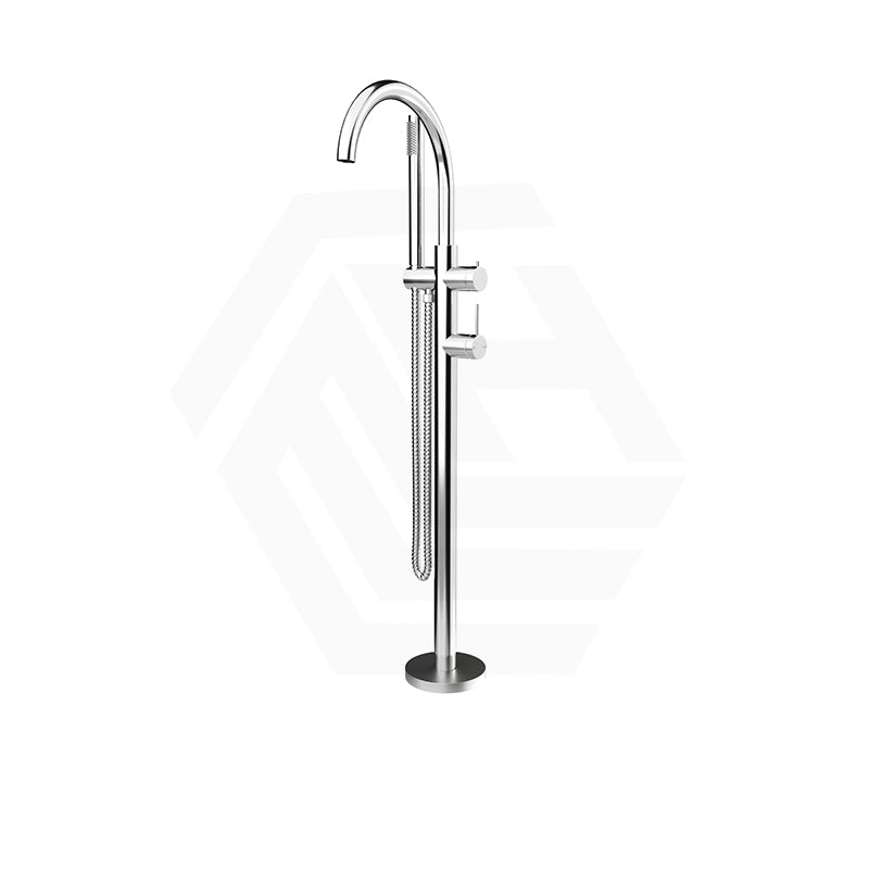 Bella Vista Mica Freestanding Stainless Steel Bath Spout with Mixer and Handheld Shower Set Variant Colours Available