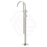 Bella Vista Mica Fluted Freestanding Stainless Steel Bath Spout With Hand Shower Available In Colours