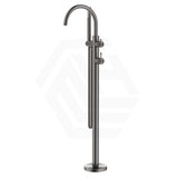 Bella Vista Mica Fluted Freestanding Stainless Steel Bath Spout With Hand Shower Available In Colours