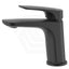 Matt Black Bella Vista Kaza Basin Mixer Solid Brass