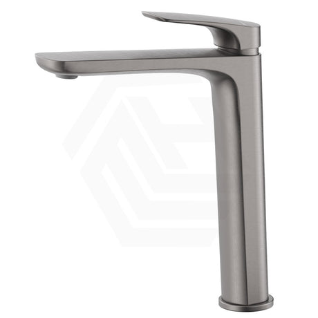 M#6(Gunmetal-Grey) Bella Vista Kaza Tall Basin Mixer Solid Brass