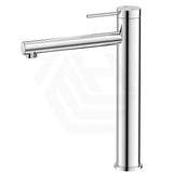 Bella Vista Mica Tall Basin Mixer Stainless Steel Straight Spout Variant Colors Available