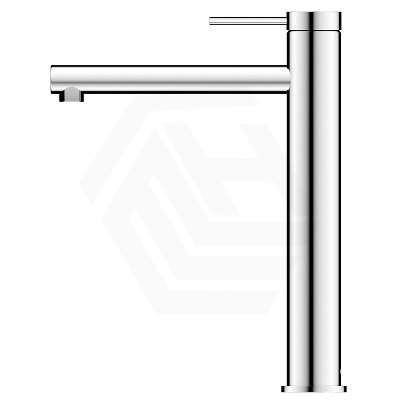 Bella Vista Mica Tall Basin Mixer Stainless Steel Straight Spout Variant Colors Available