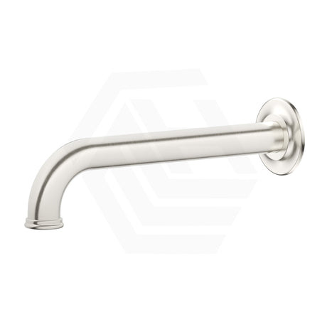 Bella Vista Mica Heritage 160/220/250mm Round Bath/Basin Spout Brushed Nickel
