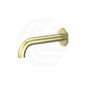 Bella Vista Mica 160/220/250mm Stainless Steel Bath/Basin Spout Wall Mounted Available in Colors