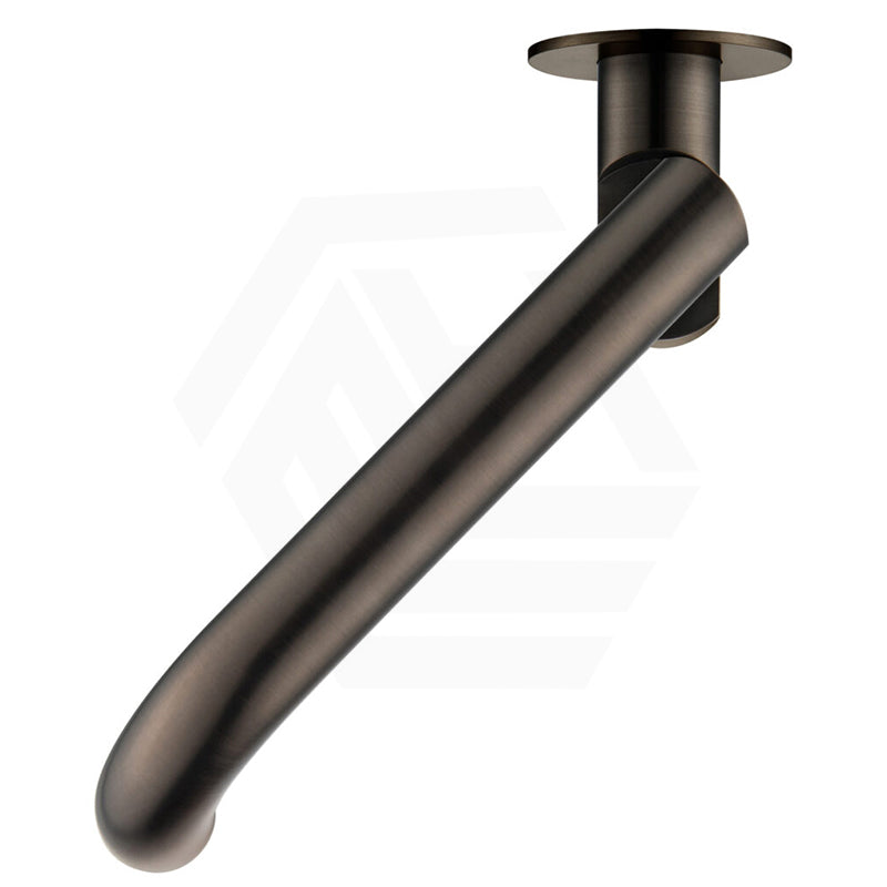 Bella Vista Mica 220mm Brass Swivel Bath/Basin Spout Wall Mounted Available in Colors