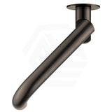 Bella Vista Mica 220mm Brass Swivel Bath/Basin Spout Wall Mounted Available in Colors